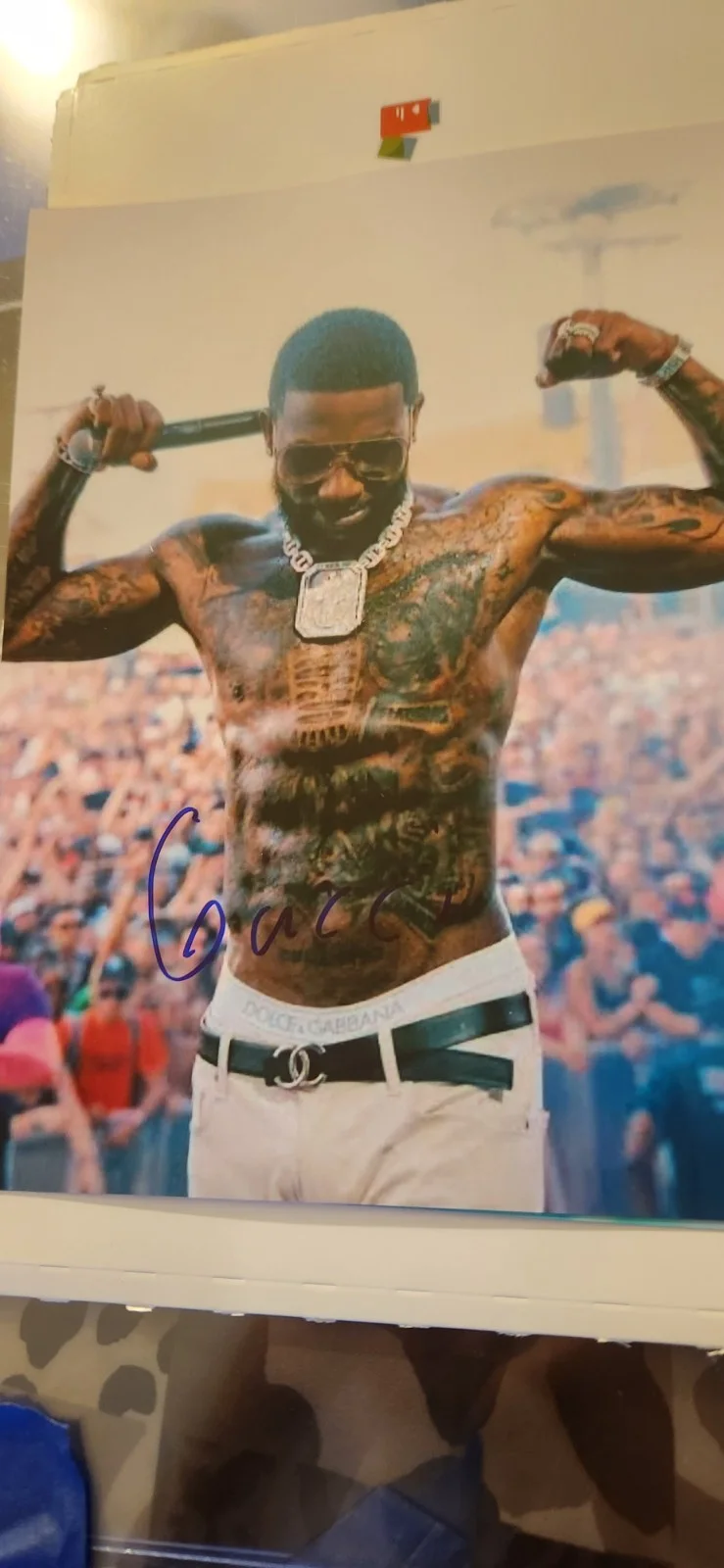 Gucci Mane Rapper Autographed 8x10 Photo, image 3
