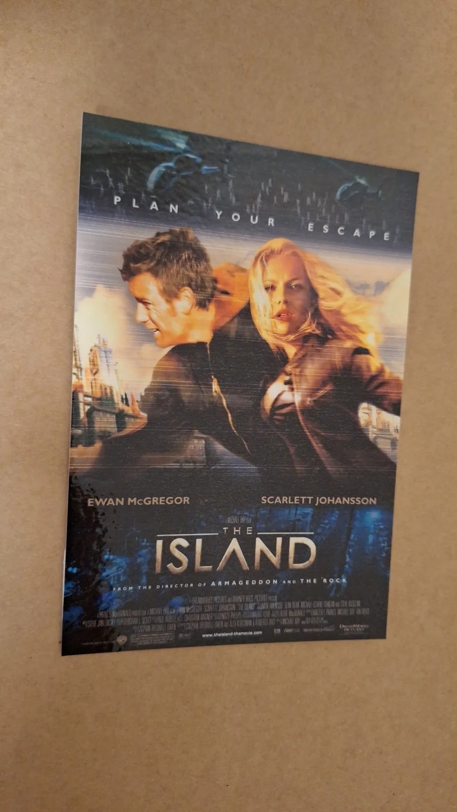 Modern Style "The Island" 2005 Premium Reproduction Fine Art Postcard, изображение 2