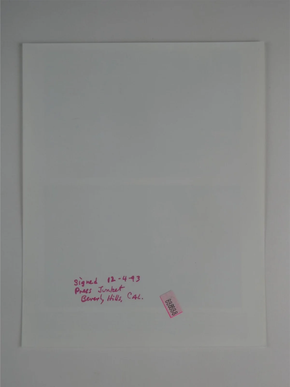 Kevin Spacey — Kevin Spacey Signed B&W 8x10 Promo Photo Iron Will Autographed JSA COA, изображение 4