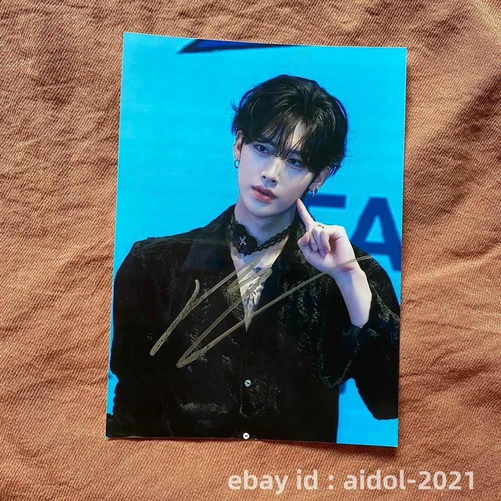 ZEROBASEONE ZB1 Ricky Autographed Signed Photo K-POP 5*7 202501, image 5