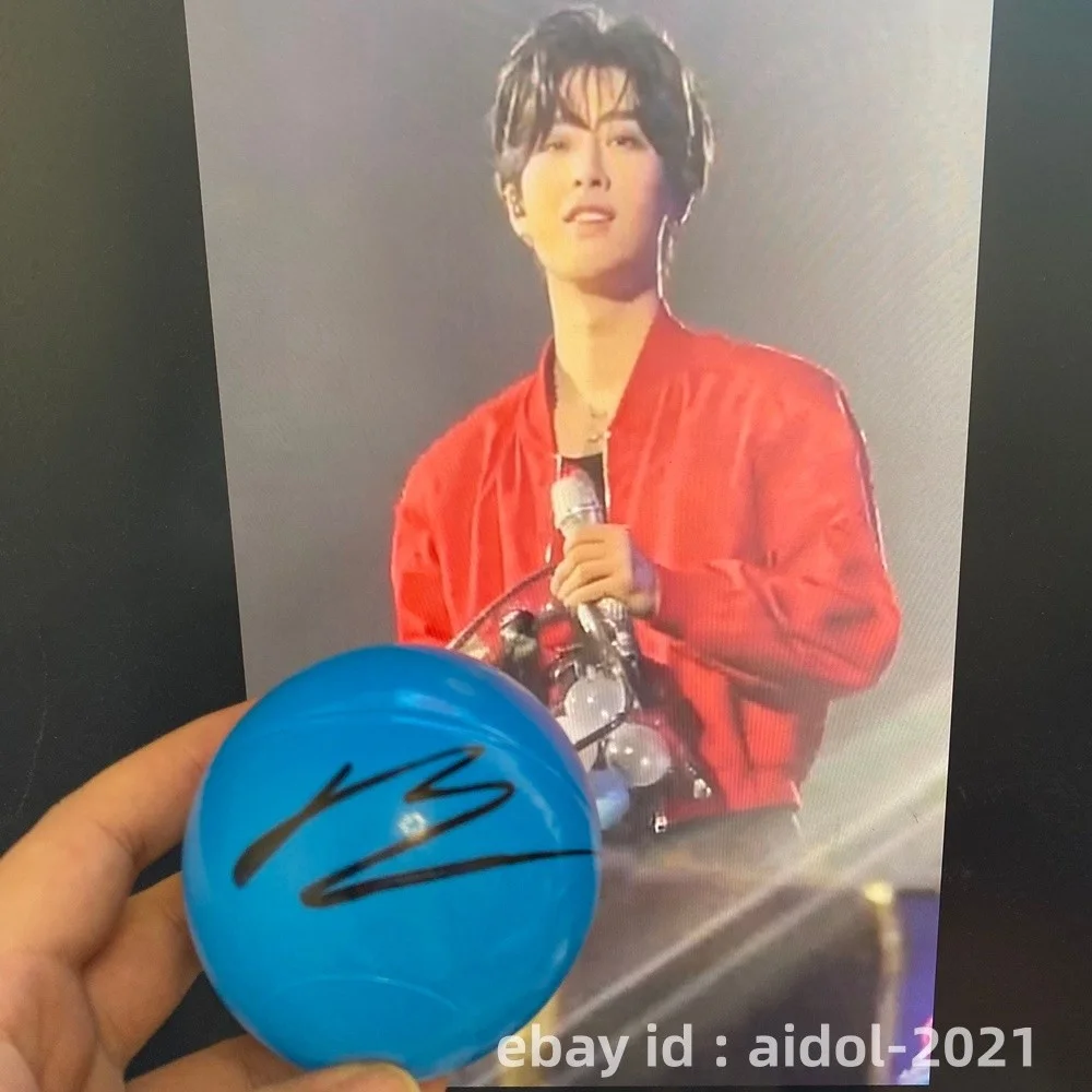 ZEROBASEONE ZB1 Ricky Autographed Signed Concert Ball K-POP Collection 202511, изображение 3