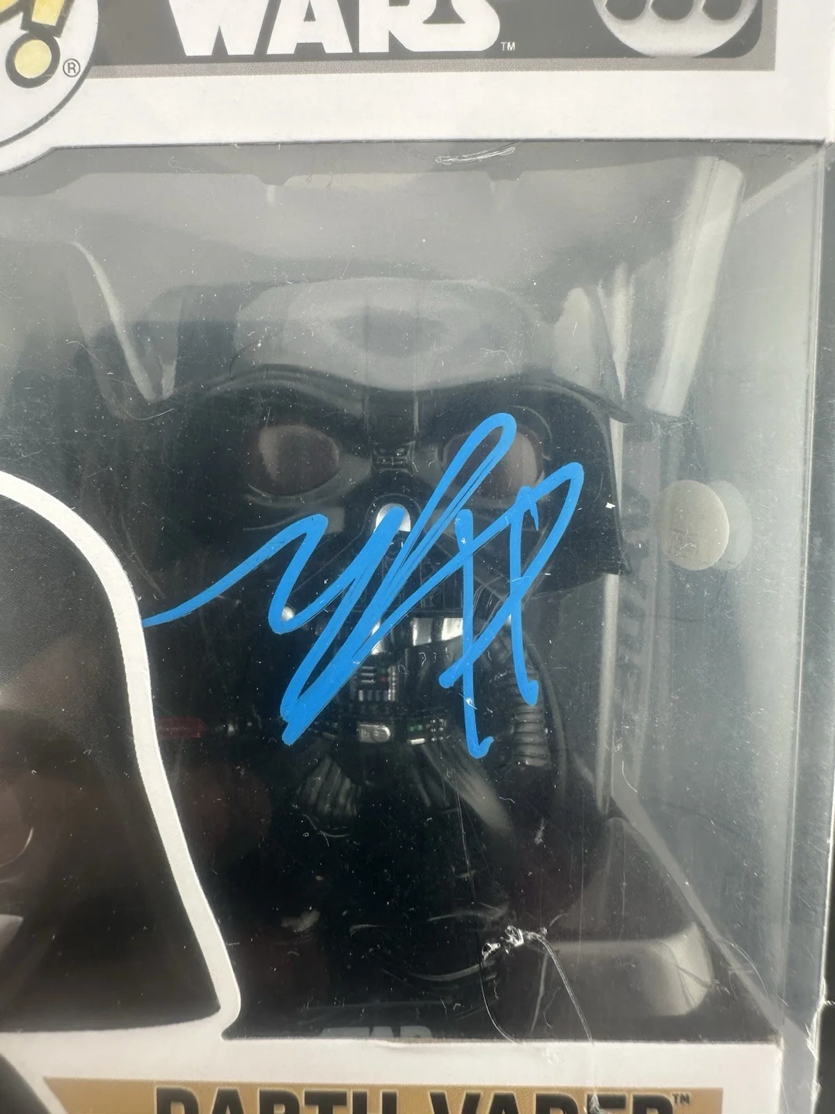 Hayden Christensen Signed Darth Vader Funko Pop #539 JSA COA Auto Star Wars, image 2
