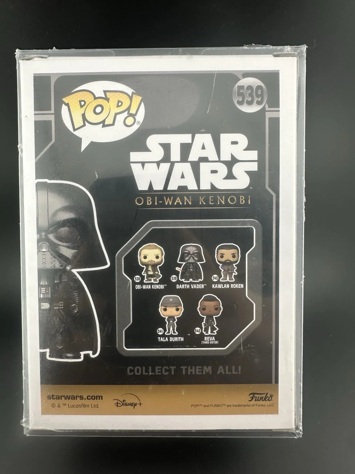 Hayden Christensen — Hayden Christensen Signed Funko Pop #539 Darth Vader Star Wars JSA CERT COA, изображение 3