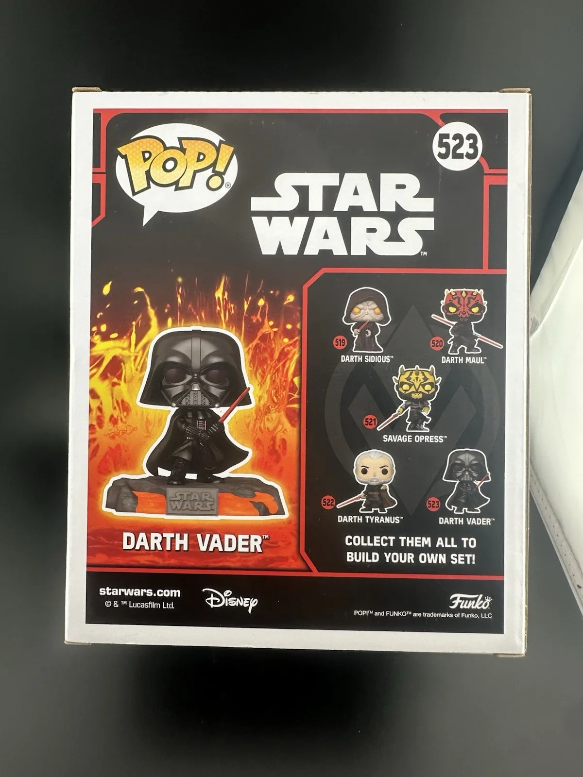 Hayden Christensen — HAYDEN CHRISTENSEN SIGNED XL DARTH VADER STAR WARS FUNKO POP #523 - PSA/DNA COA, изображение 5