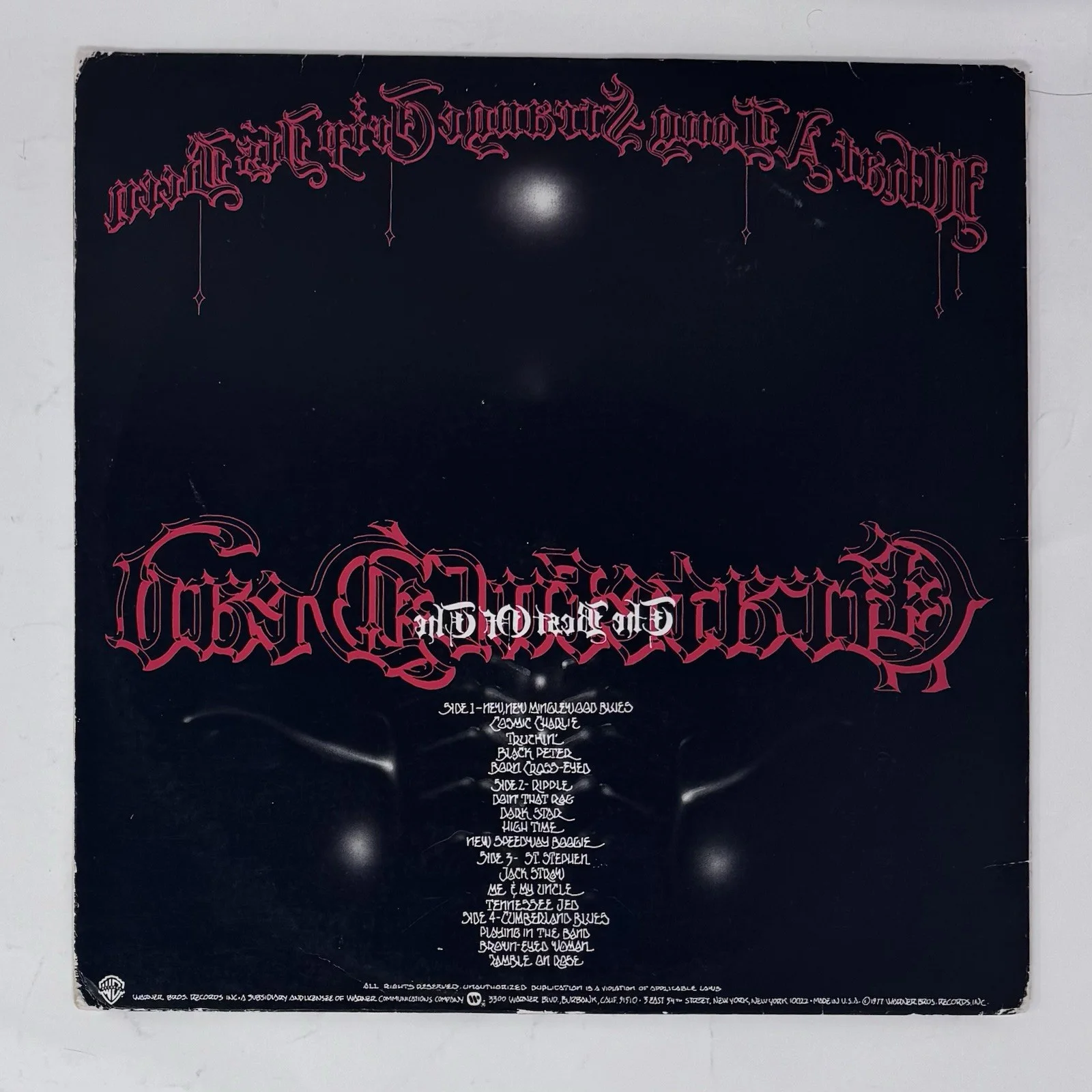 Bob Weir Signed Grateful Dead What a Long Strange Trip It's Been Vinyl LP ACOA, изображение 3