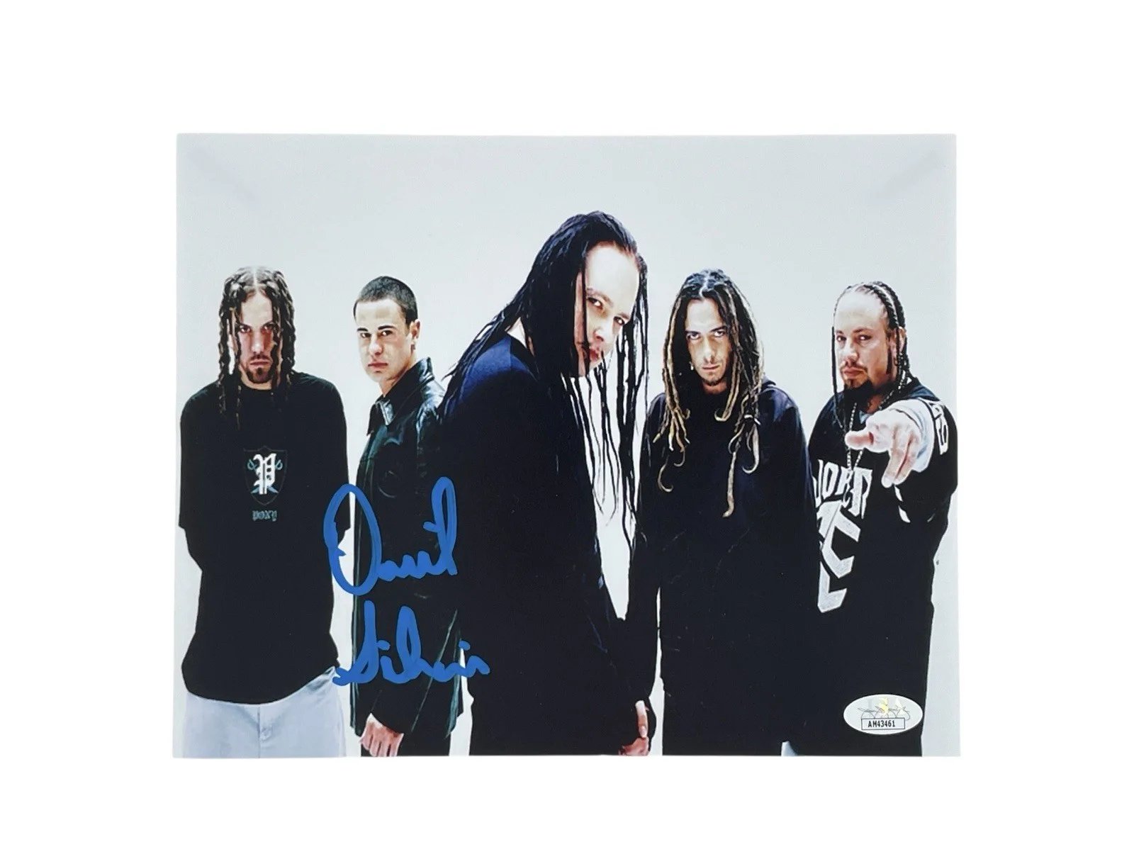 Korn Original Drummer David Silveria Signed Autographed 8x10 Photo JSA COA Shot2, изображение 2