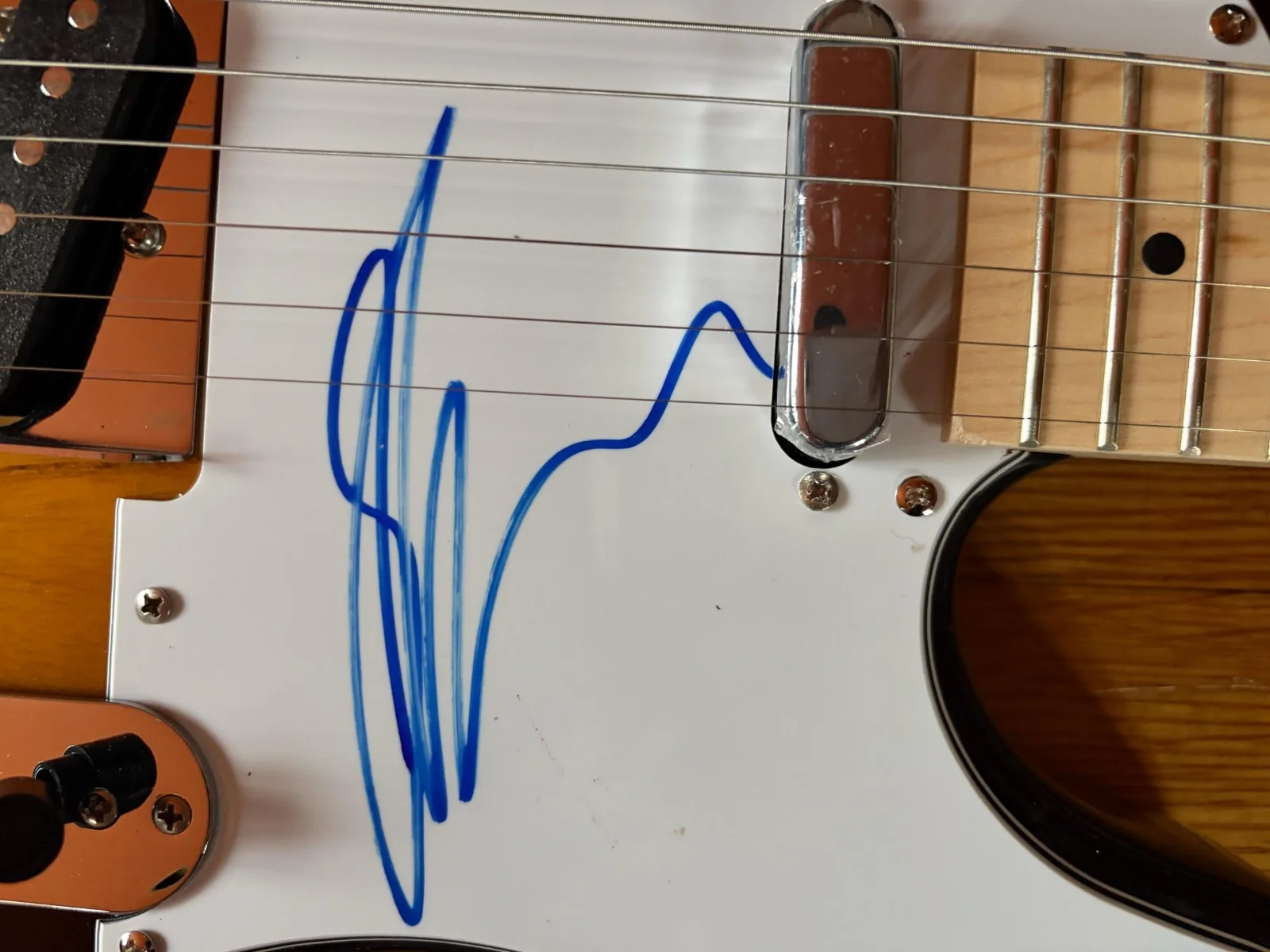 SHANIA TWAIN — SHANIA TWAIN SIGNED AUTOGRAPHED TELECASTER GUITAR YOU'RE STILL THE ONE PSA COA, image 3