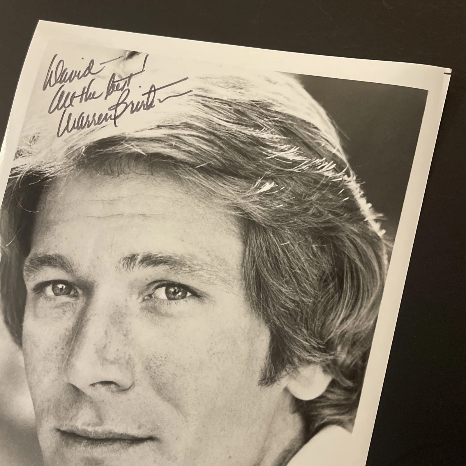 WARREN BURTON Soap Opera Star Villain: Hand Signed Celebrity Photo 8 x 10” / KSK, изображение 3