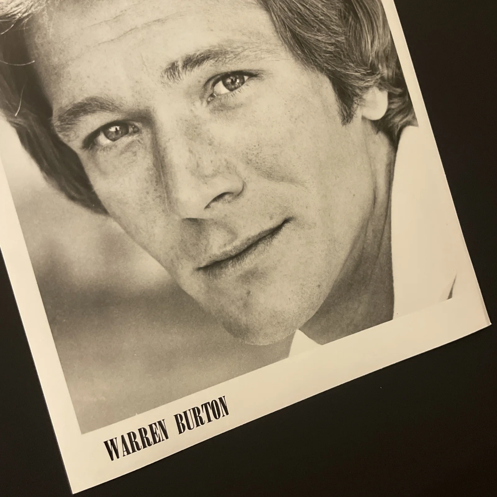 WARREN BURTON Soap Opera Star Villain: Hand Signed Celebrity Photo 8 x 10” / KSK, изображение 4