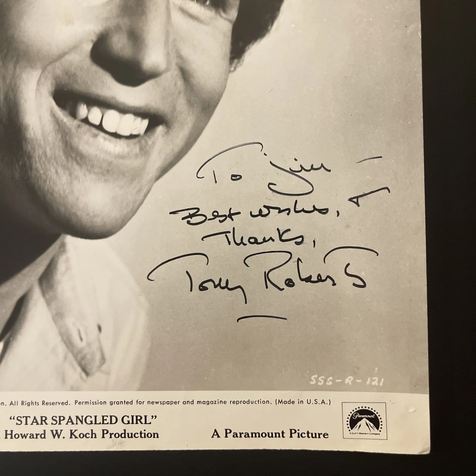 TONY ROBERTS Annie Hall: Hand Signed Celebrity Photo 8 x 10” / KSK, изображение 2