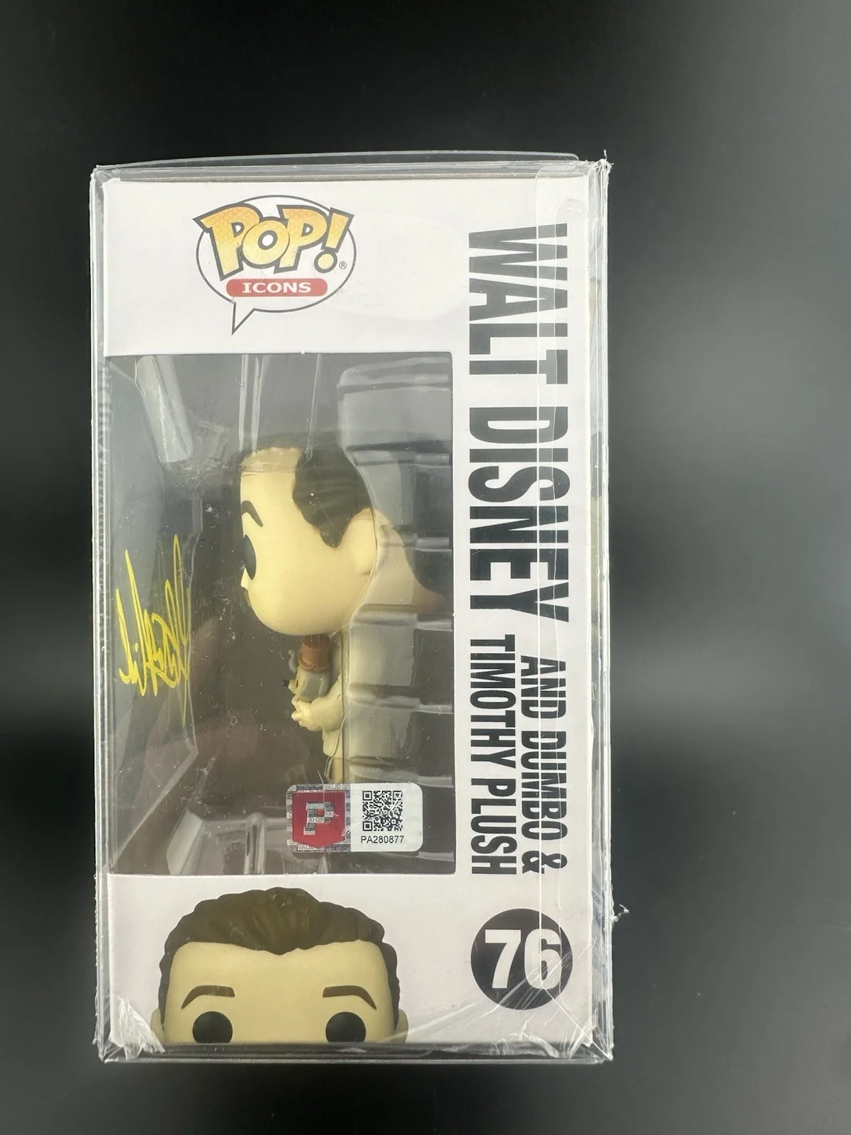 Thomas Ian Nicholas — Disney 100 Funko Pop Walt Disney Dumbo #76 Signed by Thomas Ian Nicholas PA, image 2