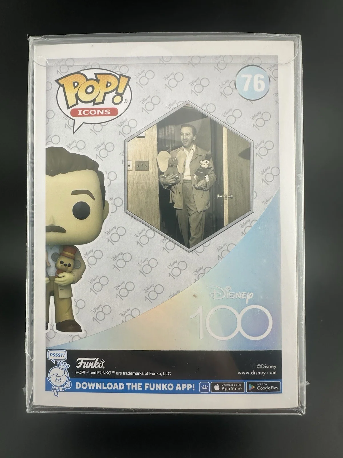 Thomas Ian Nicholas — Disney 100 Funko Pop Walt Disney Dumbo #76 Signed by Thomas Ian Nicholas PA, image 4