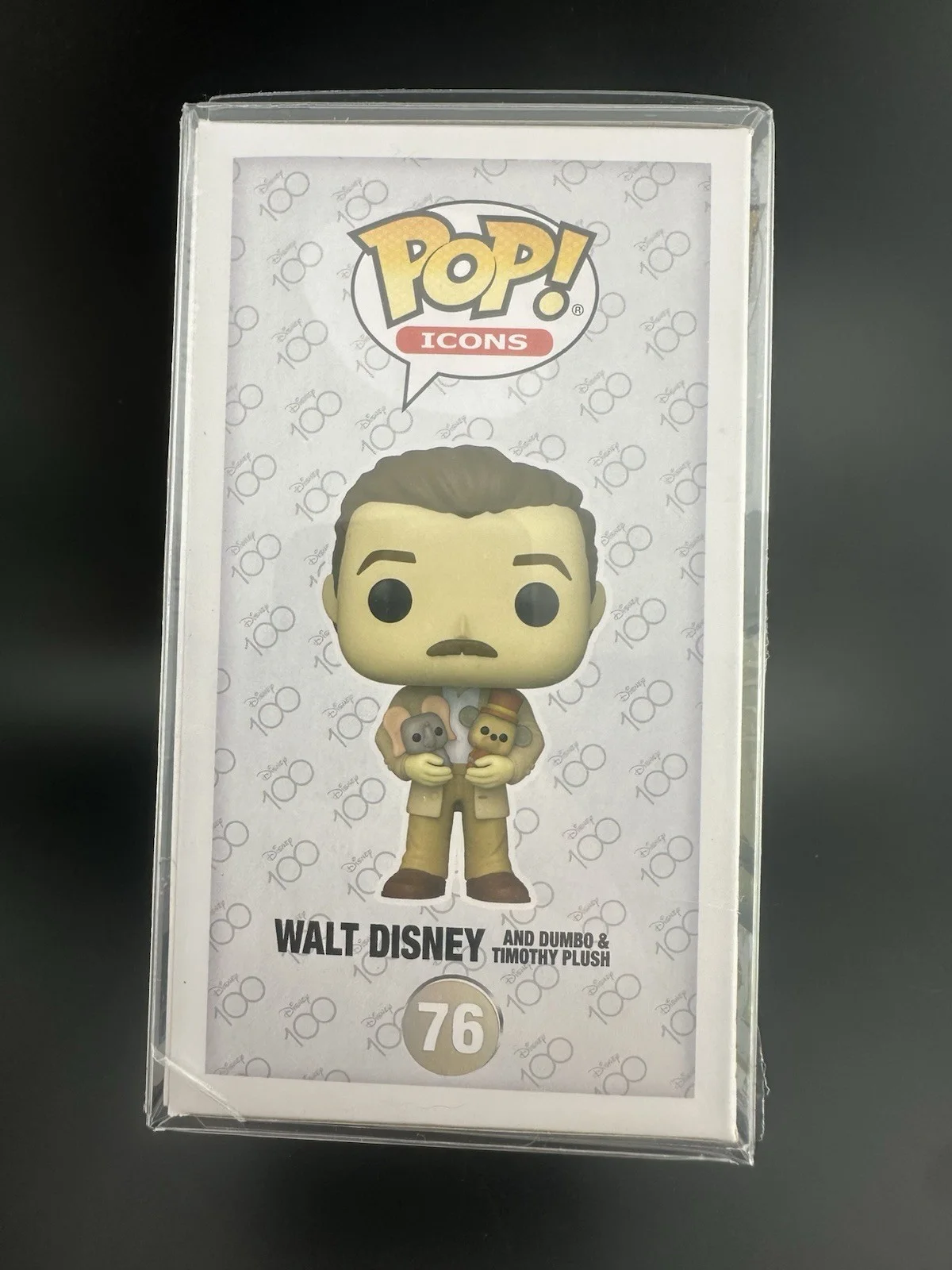 Thomas Ian Nicholas — Disney 100 Funko Pop Walt Disney Dumbo #76 Signed by Thomas Ian Nicholas PA, image 5