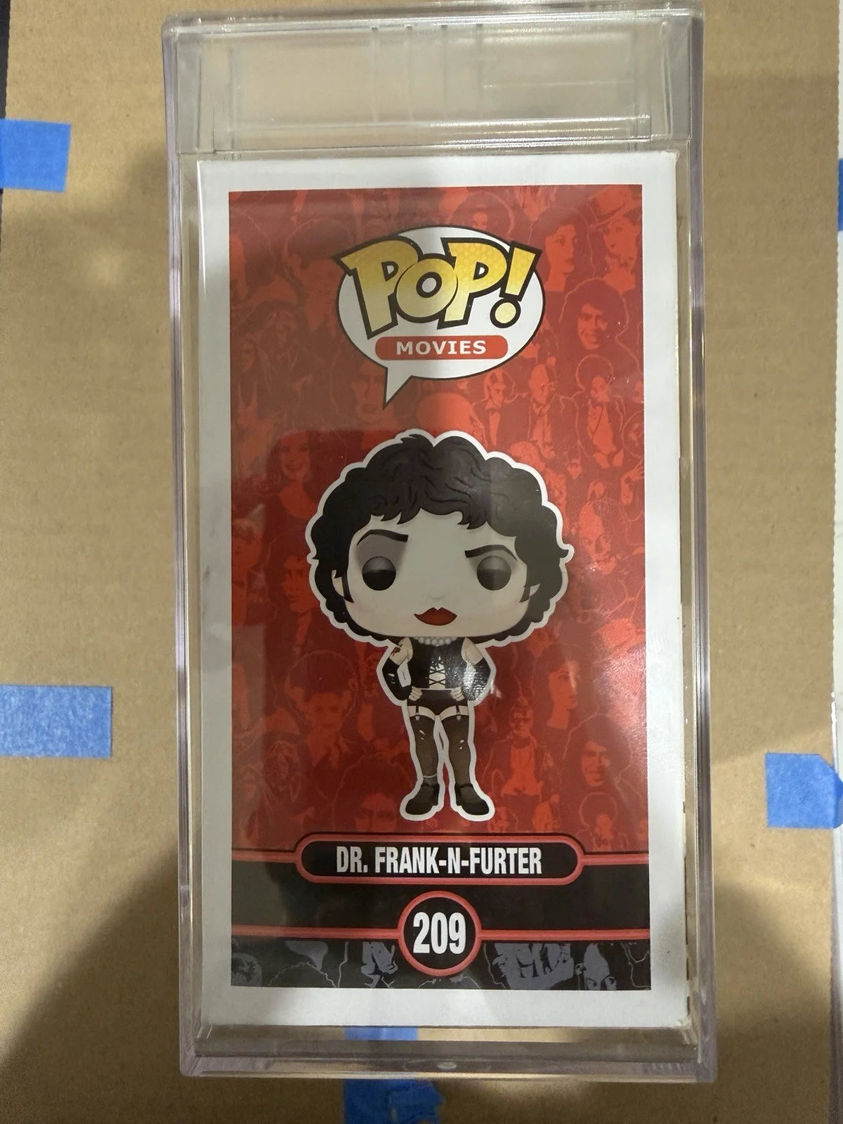 Tim Curry — **Rare** Tim Curry Signed/Autographed Dr. Frank Funko Pop! **CHARACTER NAME**, image 4