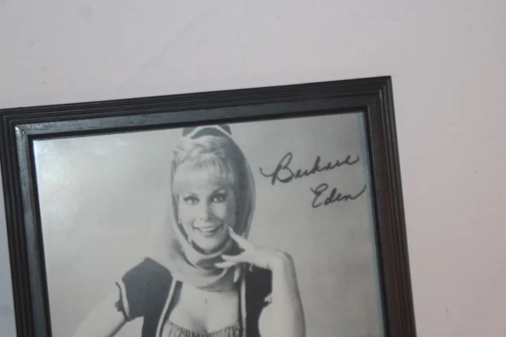 Barbara Eden signed Show 8x10 1966 photo I Dream of Jeanie Pheasant run resort, изображение 2