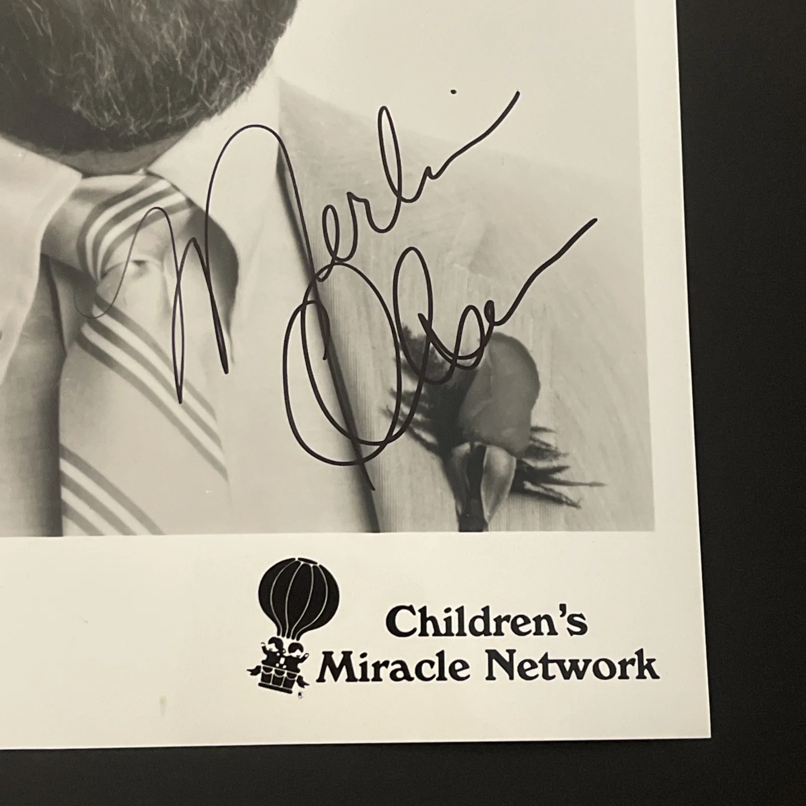 MERLIN OLSEN Rams & Little House On Prairie: Signed Celebrity Photo 8 x 10” /KSK, изображение 3