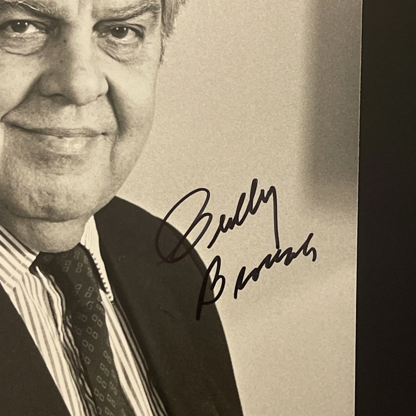 ALBERT BROCOLLI Producer James Bond Franchise: Signed Celebrity Photo 8x10” /KSK, изображение 3