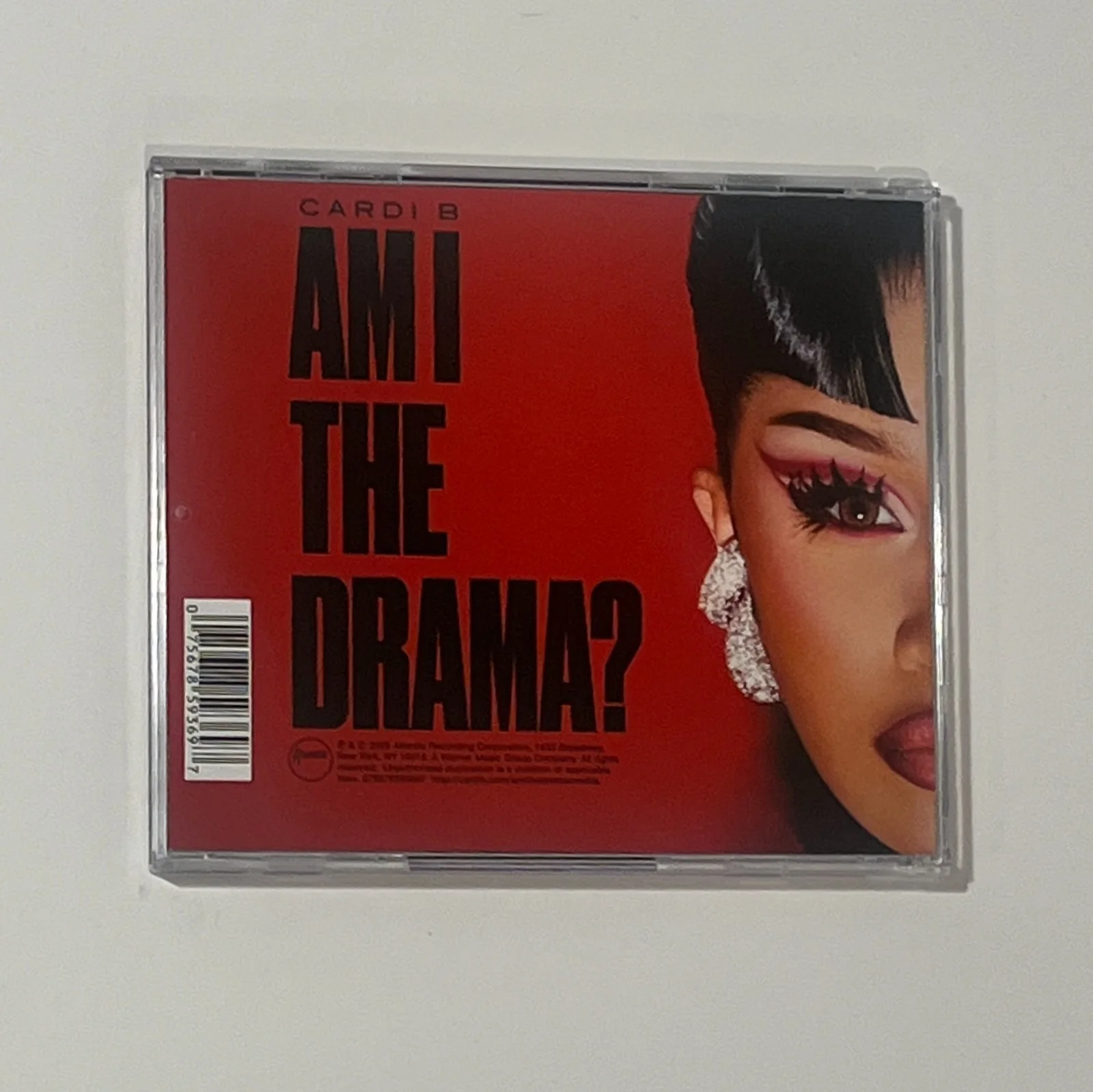 💃🎶 Cardi B Signed Am I The Drama CD – Rare Collectible Memorabilia 💃🎶, image 3