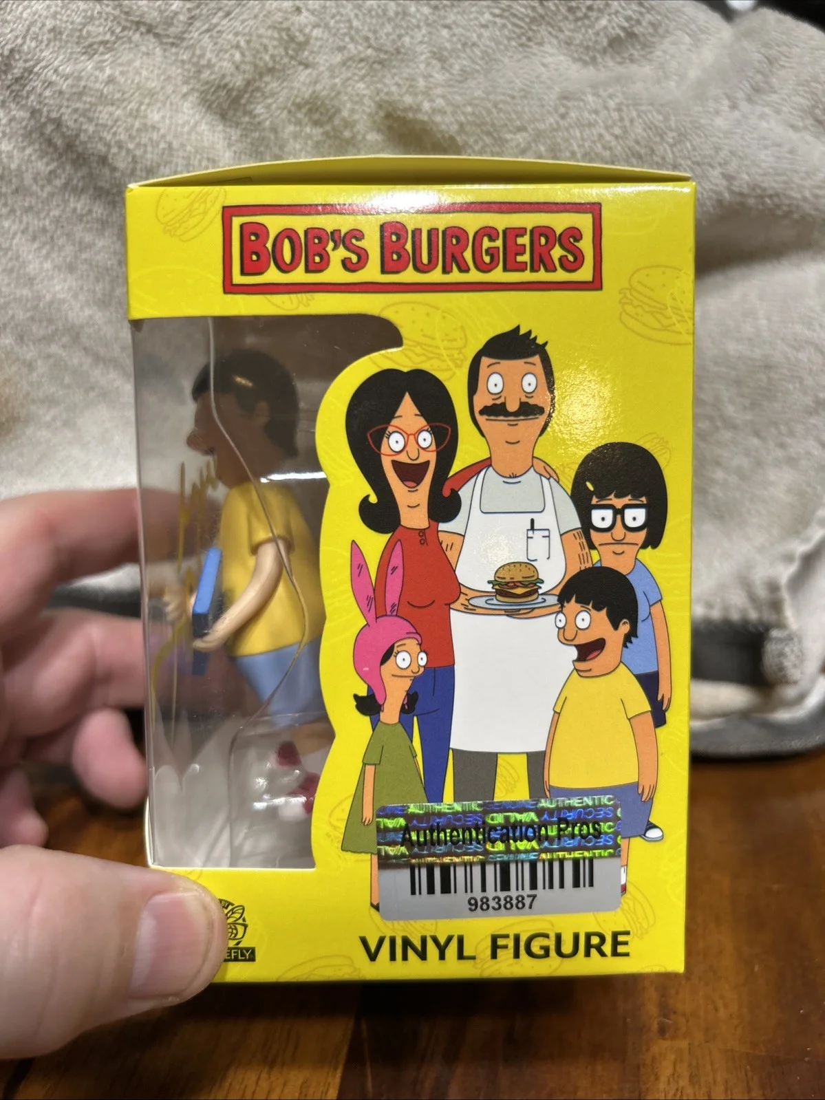 Eugene Mirman — Bob’s Burgers Eugene Vinyl Figure Autographed By Eugene Mirman COA, image 3
