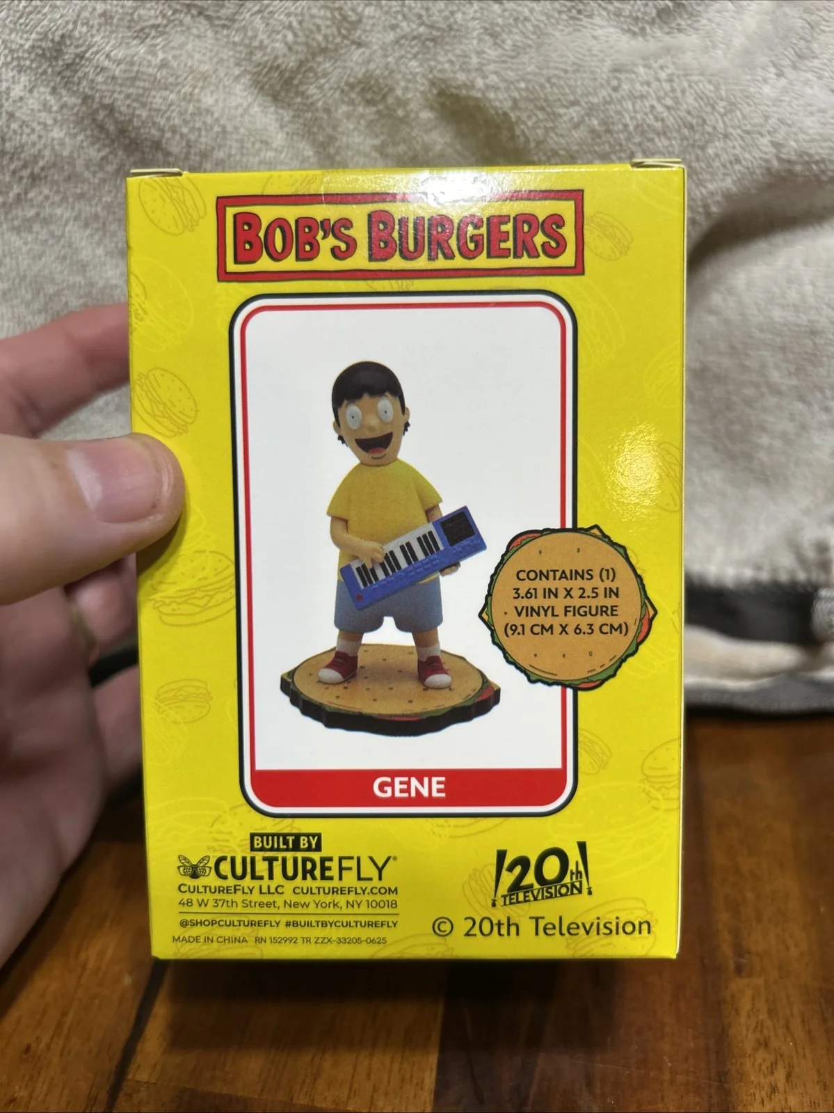 Eugene Mirman — Bob’s Burgers Eugene Vinyl Figure Autographed By Eugene Mirman COA, image 4