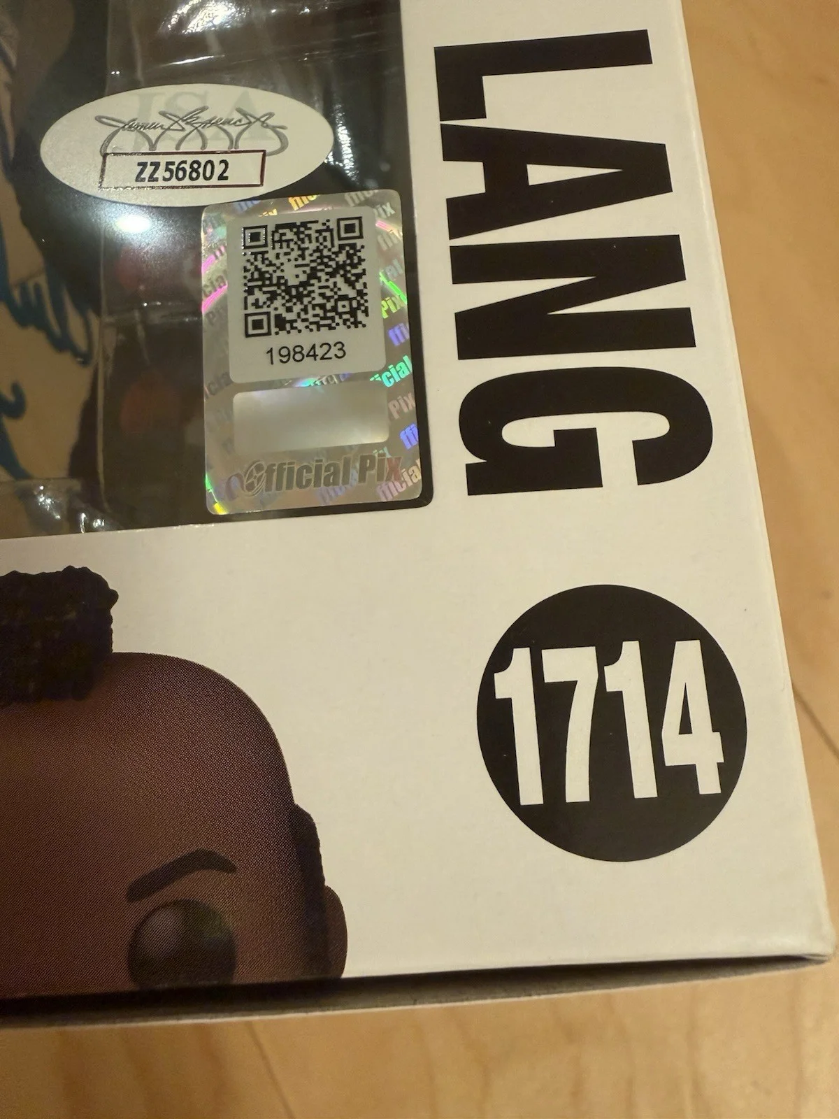 Mr. T — Mr. T Signed Rocky Clubber Lang Funko Pop #1714 Autograph Figure JSA, image 4