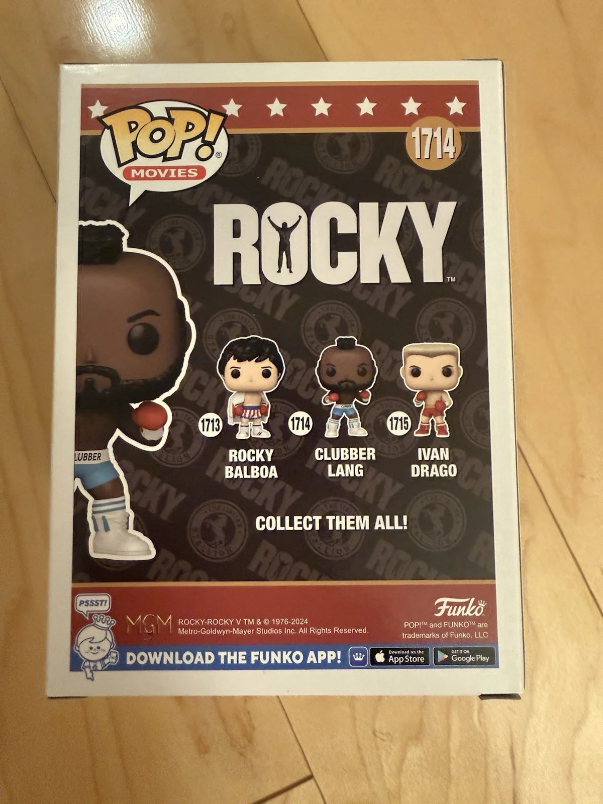 Mr. T — Mr. T Signed Rocky Clubber Lang Funko Pop #1714 Autograph Figure JSA, image 5