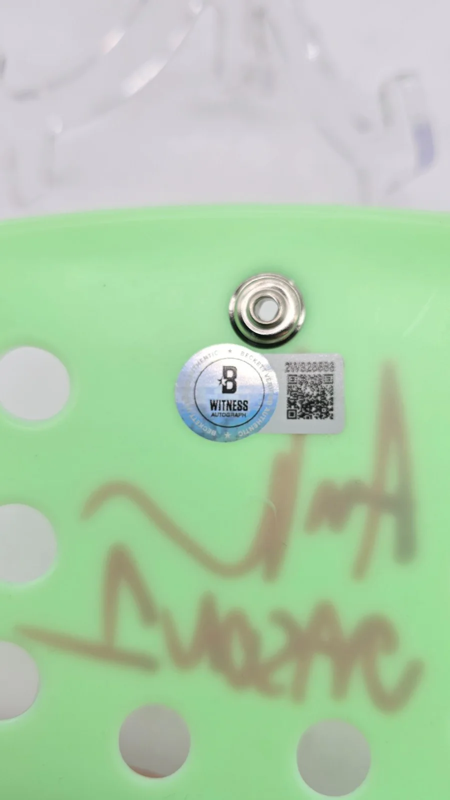 Friday the 13th Ari Lehman Jason Vorhees Signed Mask Beckett Certified GAME OVER, image 5