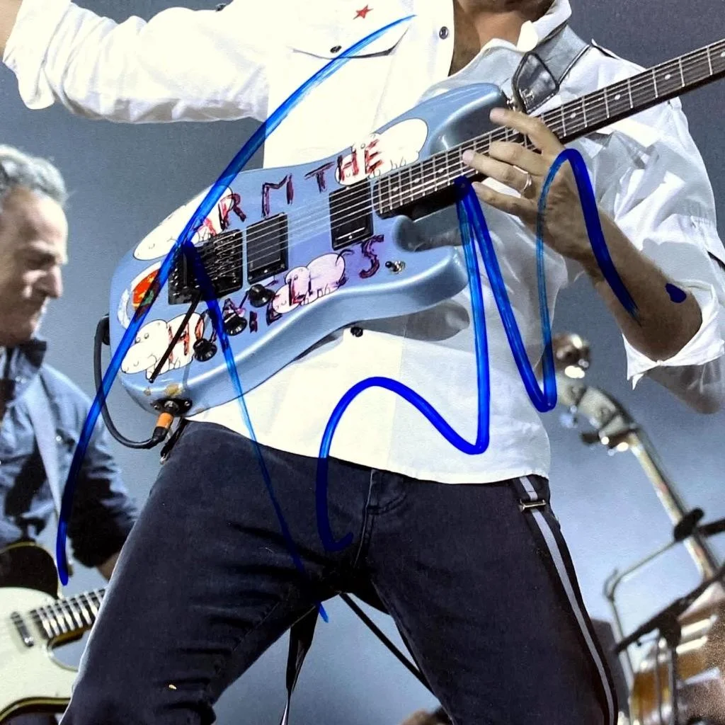 Tom Morello signed Rage Against the Machine 8x10 Photo autograph ~ BAS Beckett, изображение 2