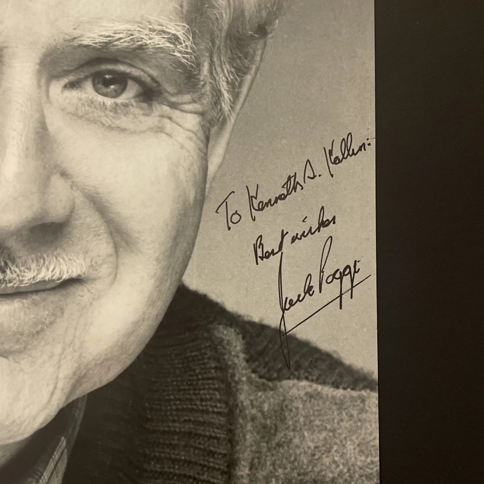 JACK POGGI As The World Turns: Hand Signed Celebrity Photo 8 x 10”/ KSK, изображение 2