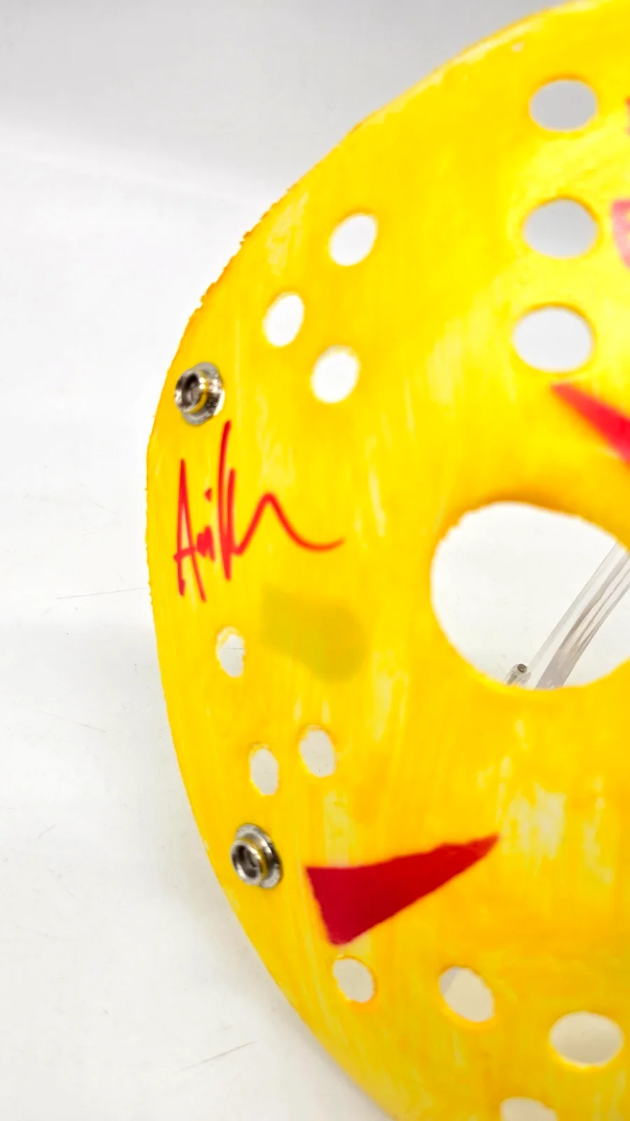 Friday the 13th Ari Lehman Jason Vorhees Signed Mask Beckett Certified F Freddy, изображение 2