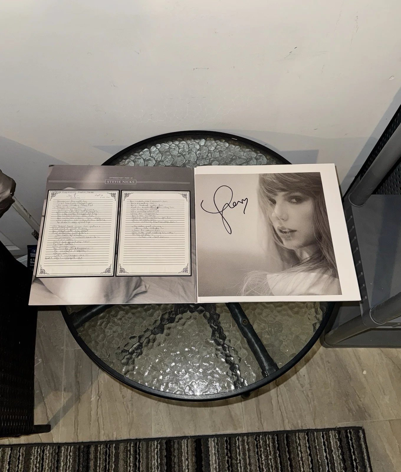 Taylor Swift Signed TTPD Vinyl + FREE Comic Book Bundle, image 2