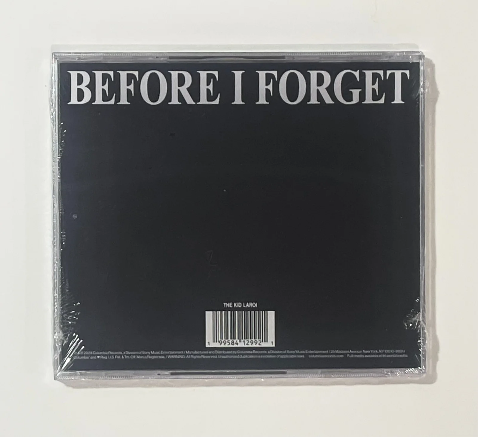 The Kid Laroi Signed Before I Forget CD (Sealed), image 3