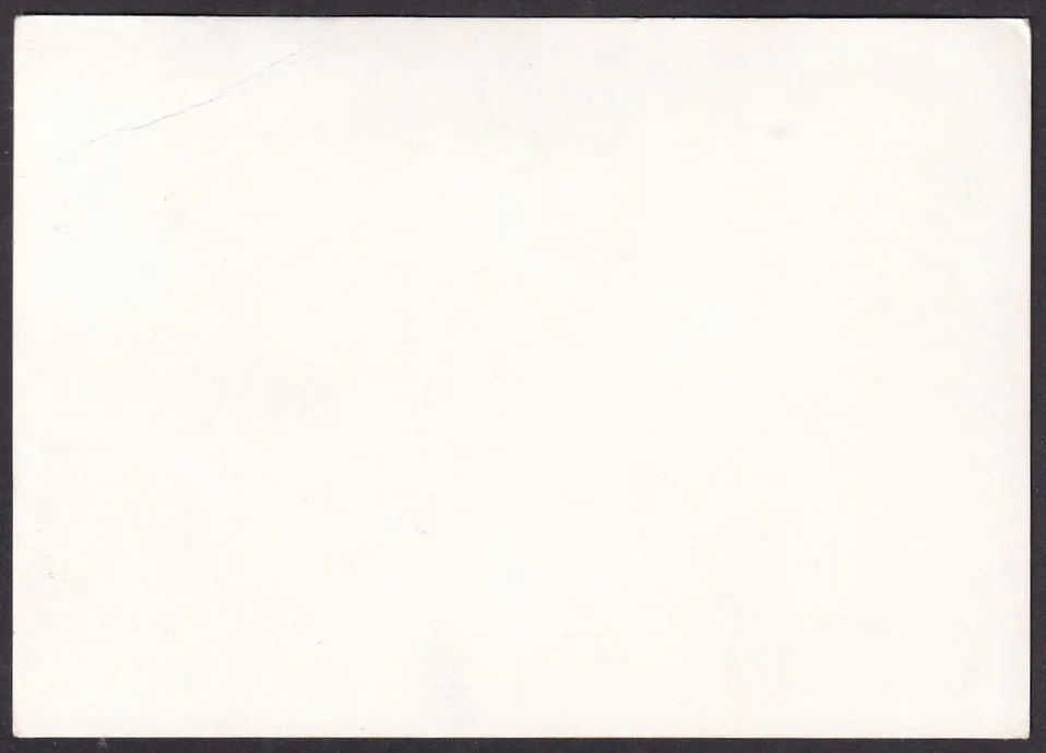 "Rainer and Brigitt." German performance duo signed card, image 2