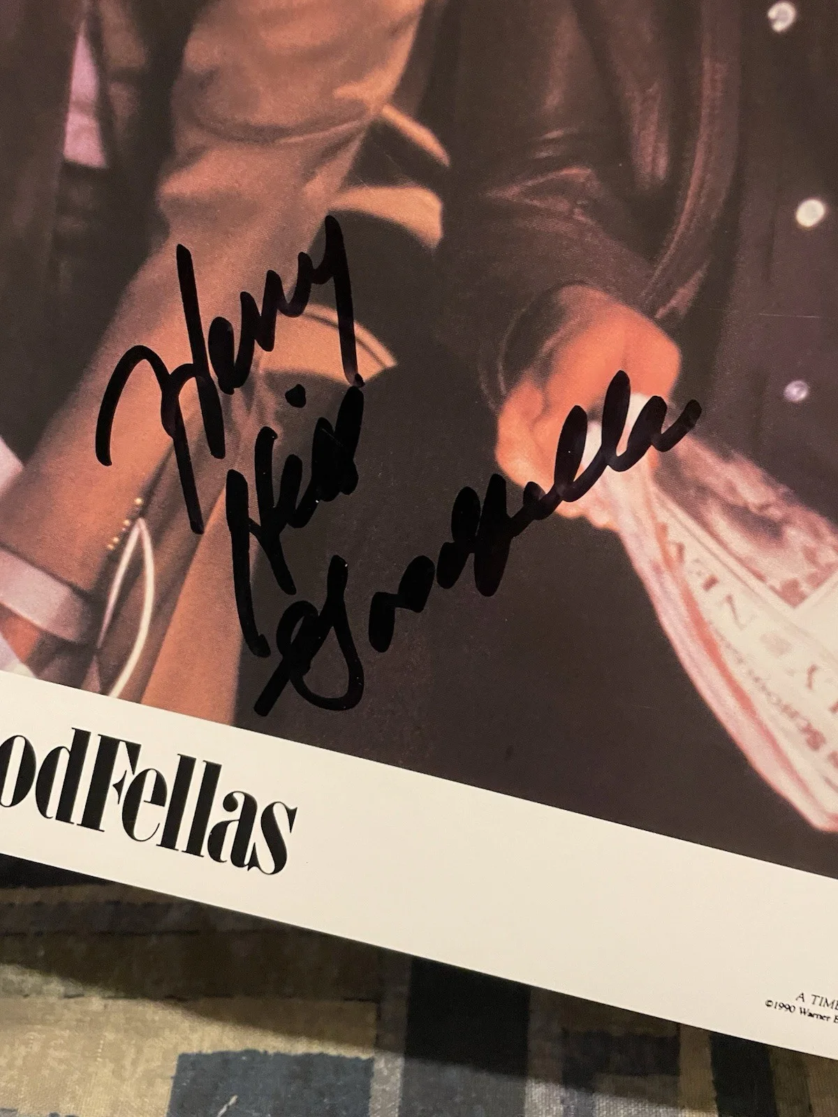 Henry Hill — 11x14 Signed Photo Henry Hill Goodfellas Film JSA COA Autographed Mobster, image 2