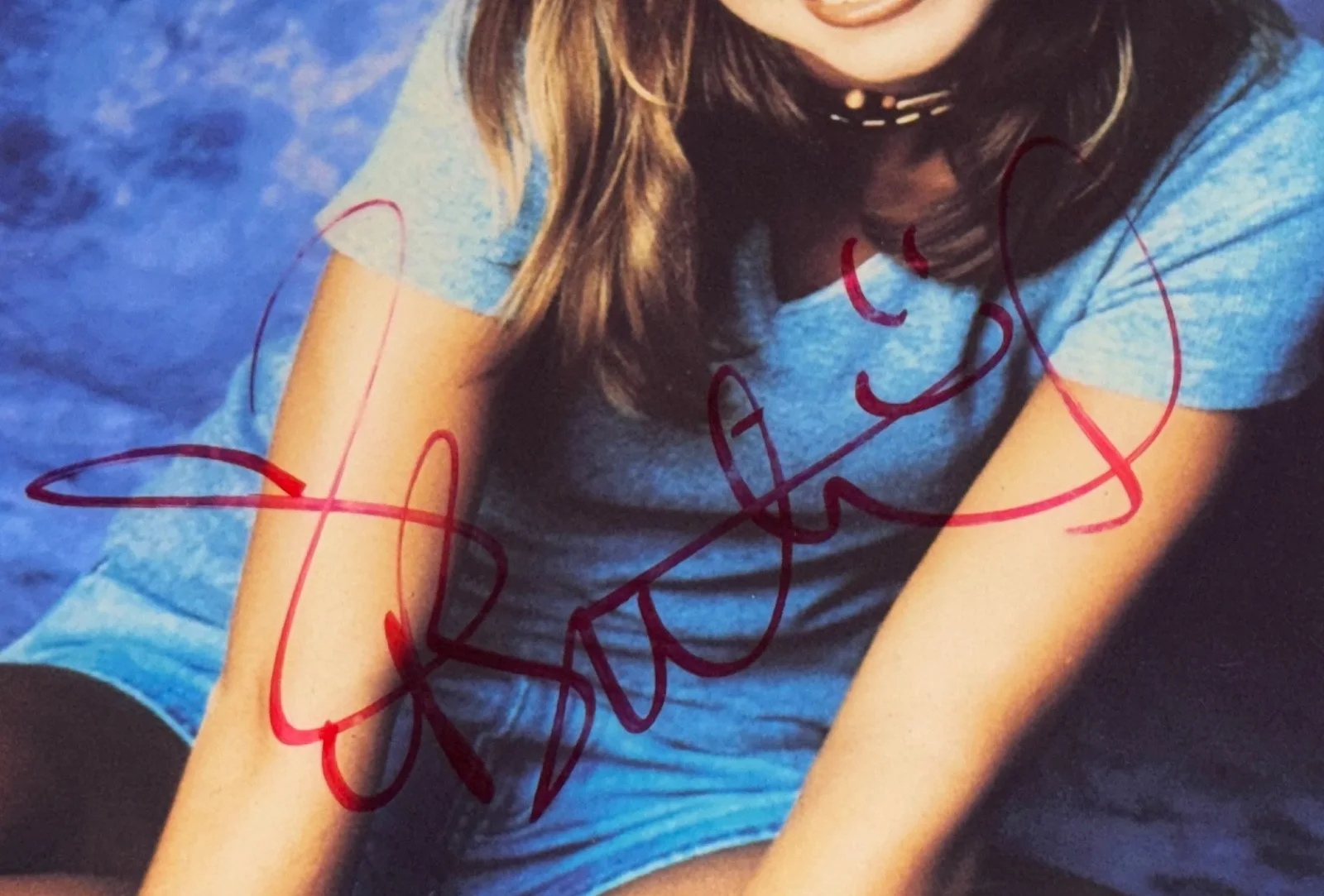 PSA Signed Britney Spears Photo Autographed Early Brit Very Young 8x10 Auto PSA, image 2