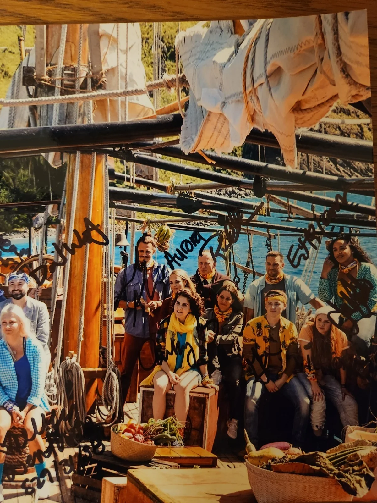 CBS Survivor Season 38 Edge Of Extinction Signed Autographed Cast Photo 16/18, изображение 3