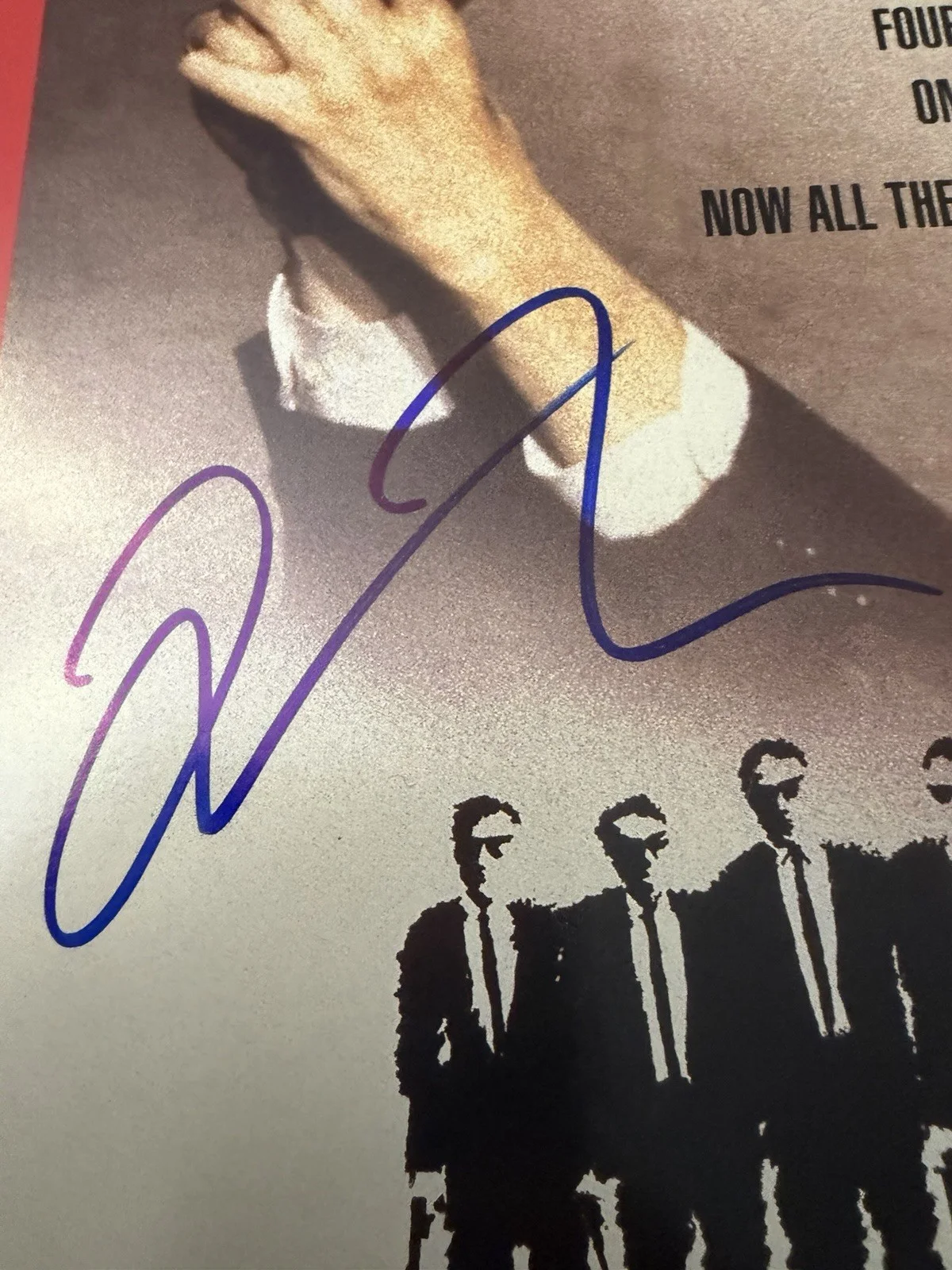 ✅ PSA Authenticated Quentin Tarantino Signed Reservoir Dogs LaserDisc Cover, изображение 3