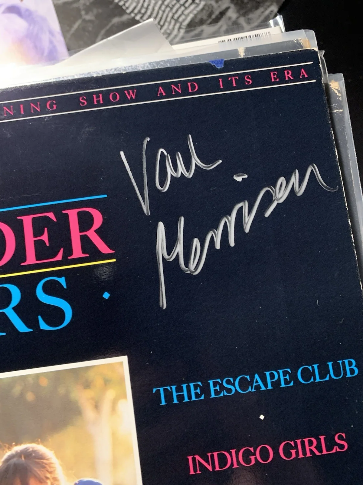 Van Morrison Signed Vinyl The Wonder Years PSA/DNA, image 2
