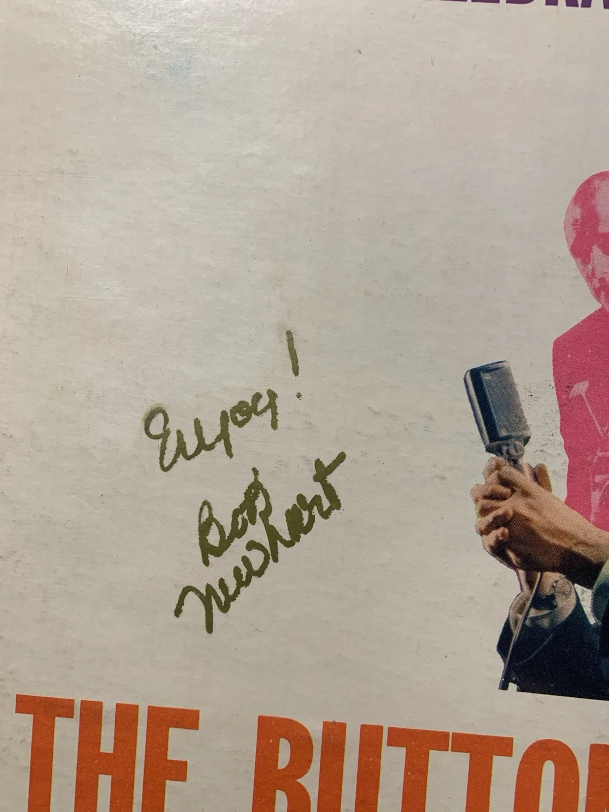 Bob Newhart Signed Autographed "The Button-Down Mind" Comedy Record Album, image 2