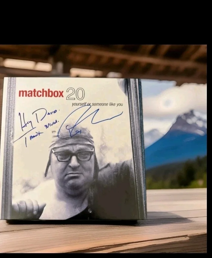 Rob Thomas Autographed Matchbox Twenty Vinyl Yourself Or Someone Like You, image 3