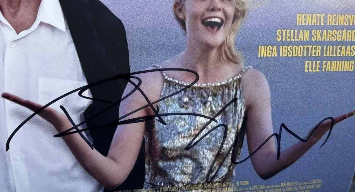 Elle Fanning & Renate Reinsve Signed 12x18 Photo Sentimental Value, image 2