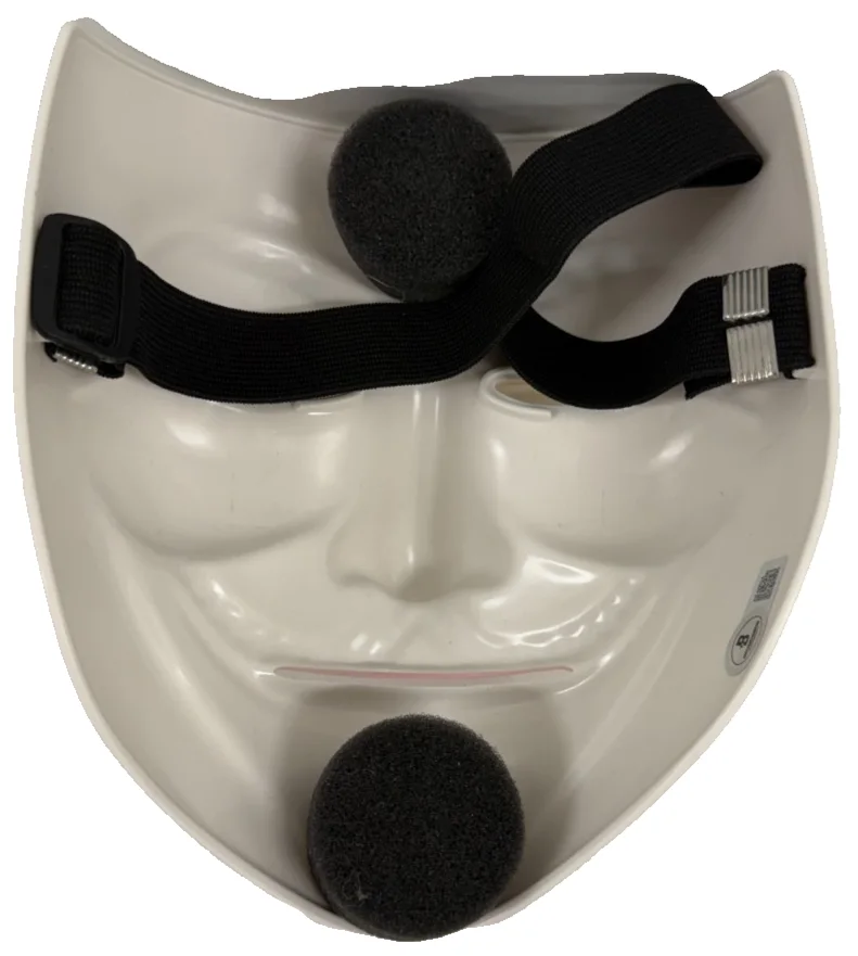 Natalie Portman — Natalie Portman Signed V for Vendetta Mask Authentic Autograph Beckett LOA, image 2