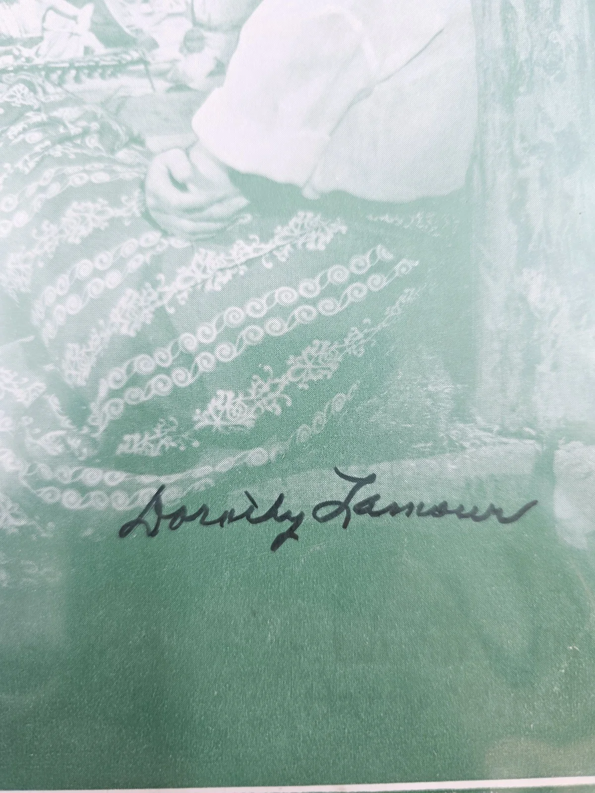 Dorothy Lamour Rare Autograph Signed Sheet Music, image 2