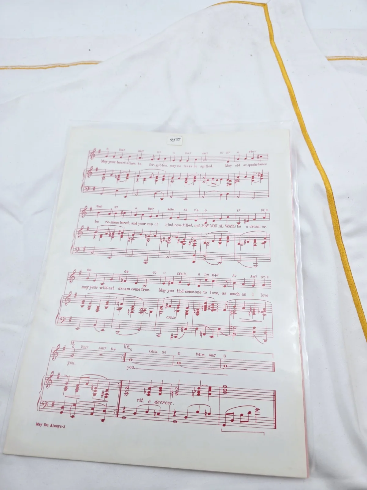 McGuire Sisters Autograph Signed Sheet Music, image 3