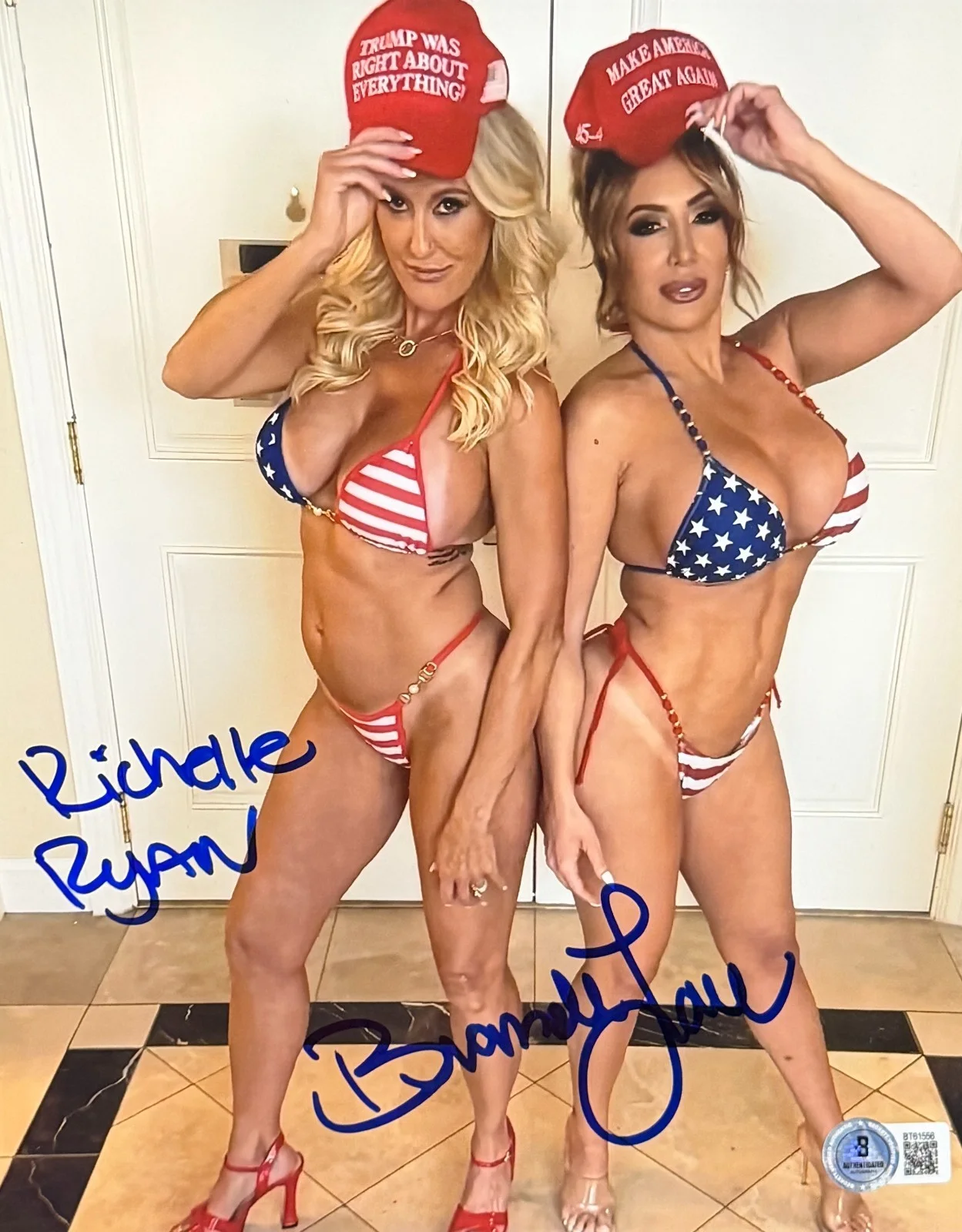 Brandi Love — Sexy Brandi Love Richelle Ryan Signed 8x10 Photo Adult Star Autograph Beckett