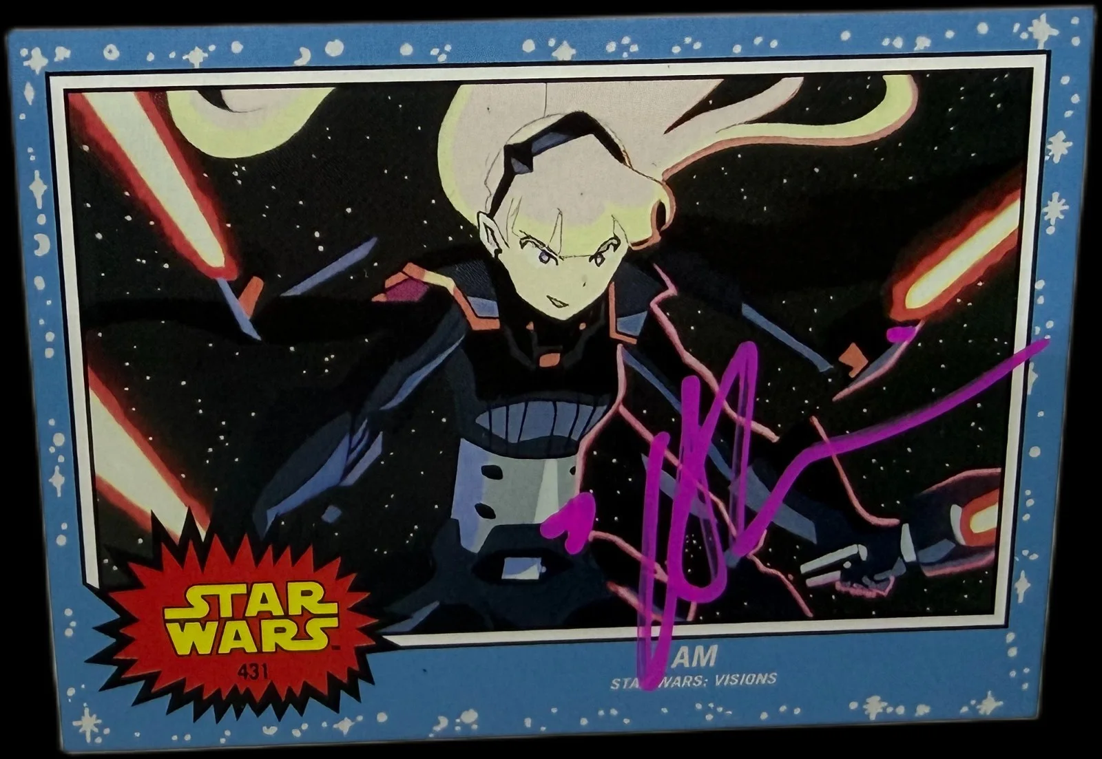 alison brie — Alison Brie Signed 2023 Topps Star Wars Living Set Am #471 SWAU