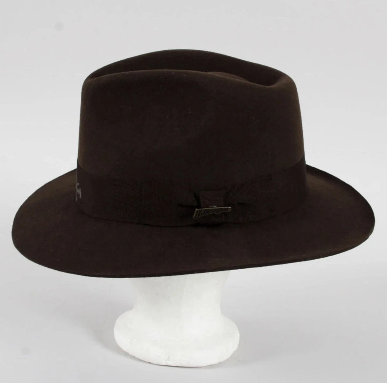 RARE Signed HARRISON FORD Official INDIANA JONES Hat FEDORA BECKETT, image 3