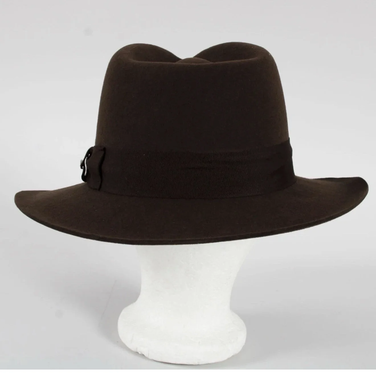 RARE Signed HARRISON FORD Official INDIANA JONES Hat FEDORA BECKETT, image 5