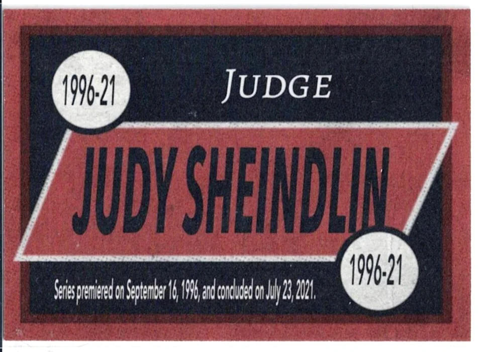 Judge Judy — Judge Judy Sheindlin Autographed Trading Card *Television Star* - 4, image 2