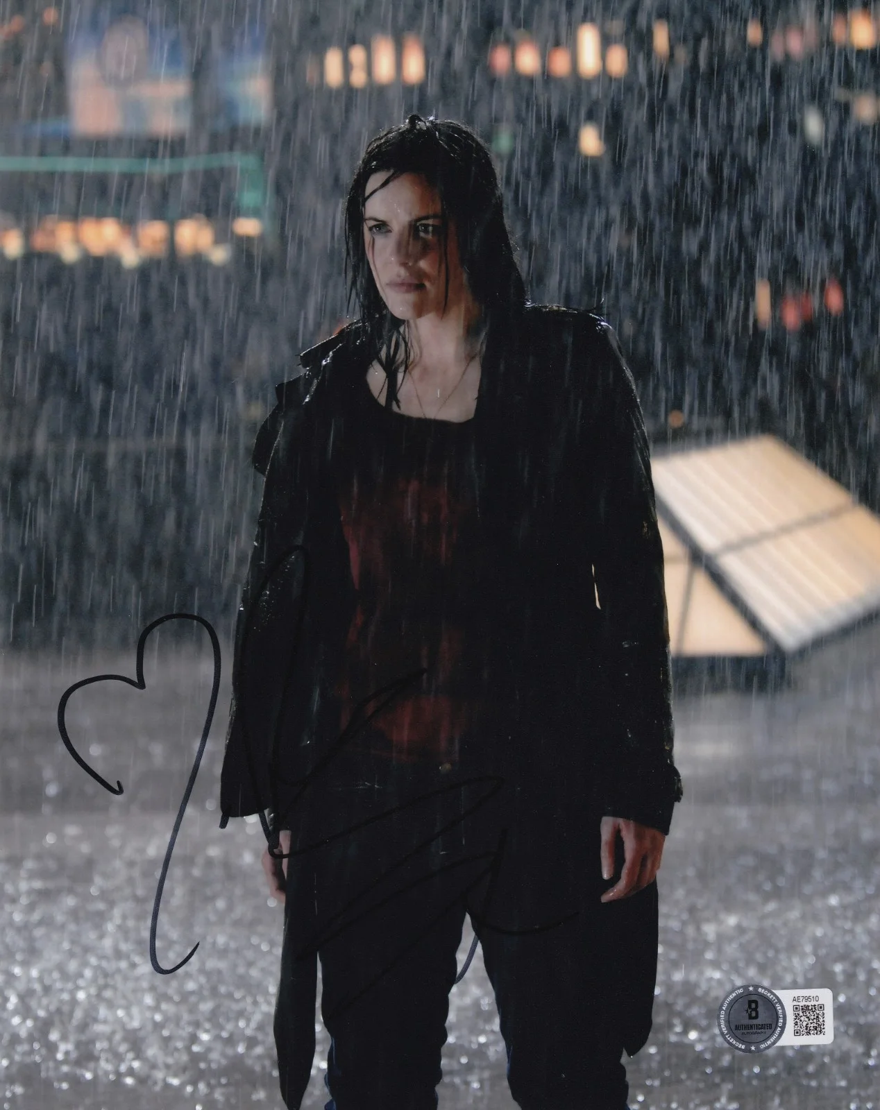 Michelle Ryan — Michelle Ryan Signed Bionic Woman 8x10 Photo BAS COA EastEnders Picture Auto'd 0